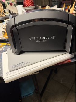 Spellbinder 6 black with pink plates