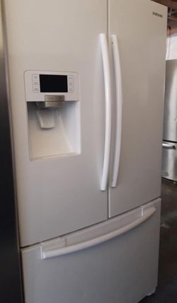 Samsung 3 Door White Refrigerator Fridge
