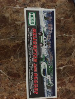 Hess helicopter and rescue
