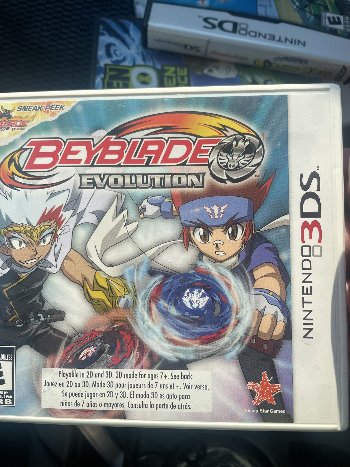Nintendo 3ds Beyblade