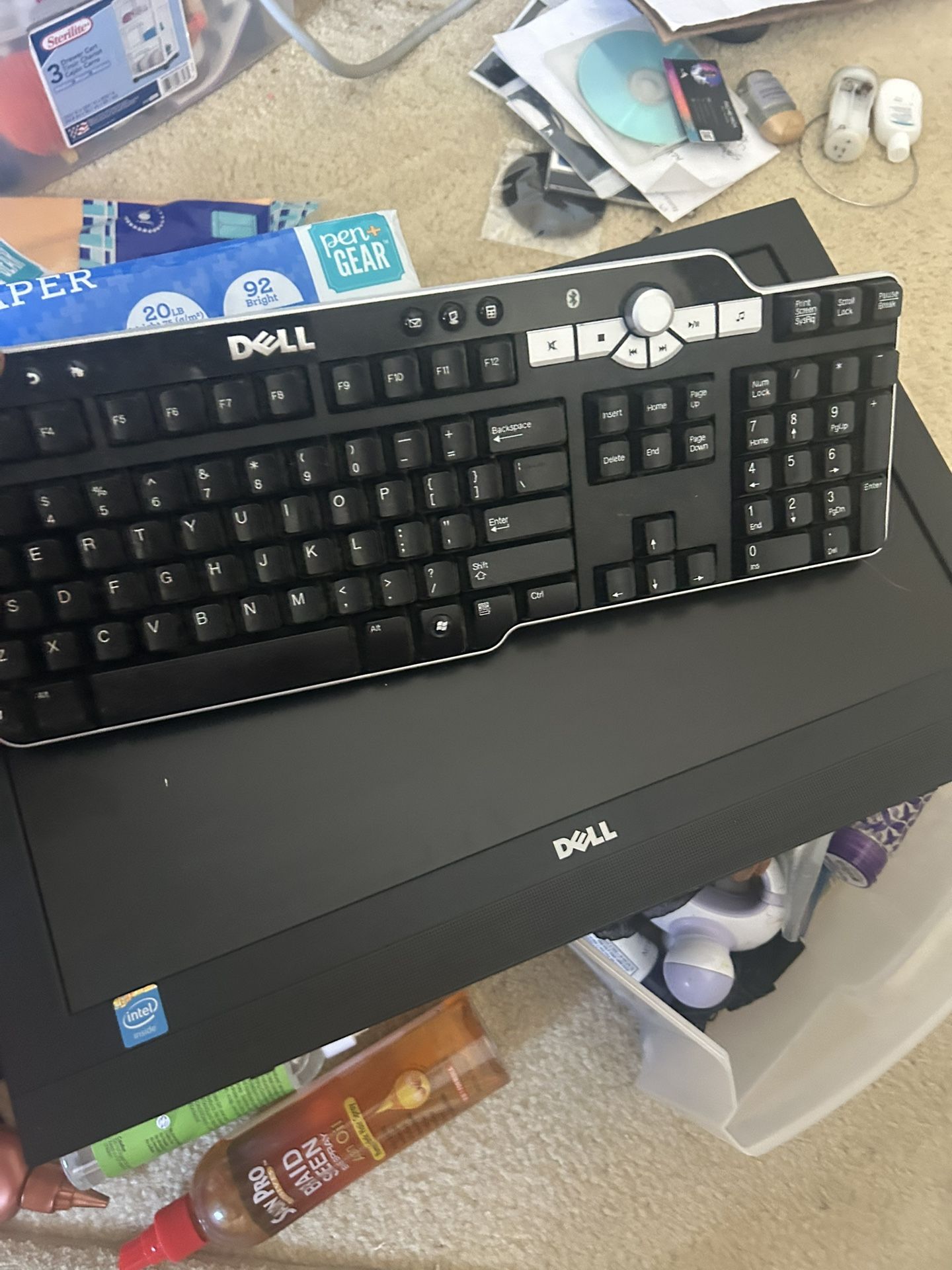 Dell Wireless Keyboard And Computer Cannon Printer Never Used