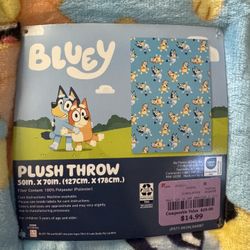 Bluey Throw Blanket