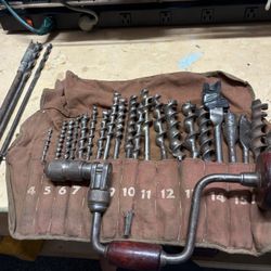 Brace & Bit Drill Set  