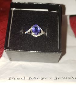 House of Tanzanite (Fred Meyer Jeweler) engagement ring