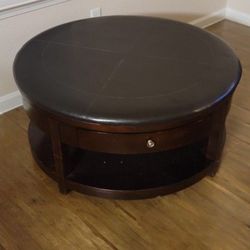 Wood Ottoman/ Coffee Table 