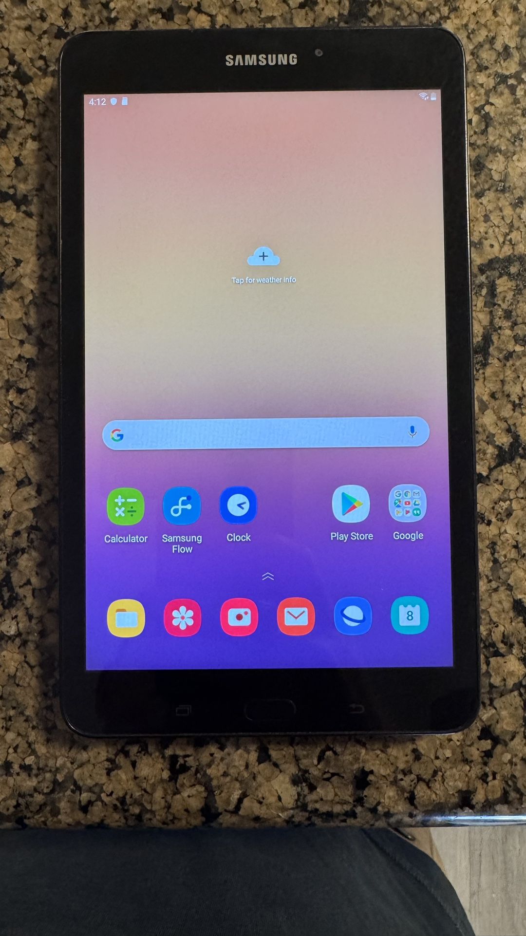 Samsung Tablet Galaxy A 32 GB Expandable With SD Card
