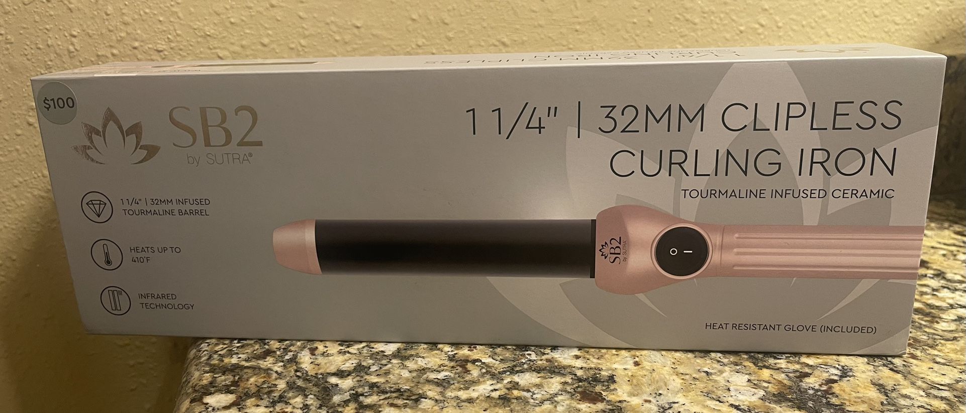 Sutra SB2 1 1/4 Inch Curling Iron