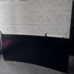 LG 34” Curved UltraWide QHD 160Hz Monitor
