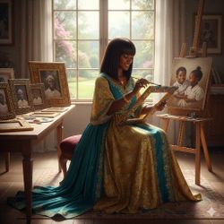 SELF-PORTRAIT PAINTER