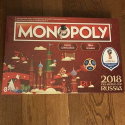 Official FIFA World Cup Russia 2018 Monopoly - Brand New in Sealed Box