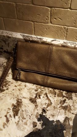 Relic brand bronze wristlet
