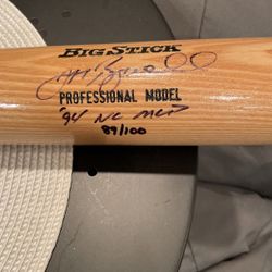 Jeff Bagwell Autographed Baseball Bay 89/100