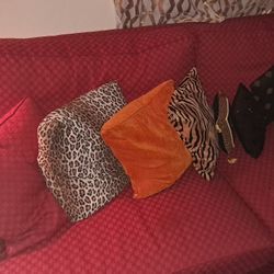 Red Couch 50.00 Beautiful 