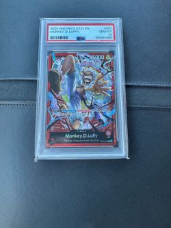 One Piece Luffy Leader ST21 PSA 10