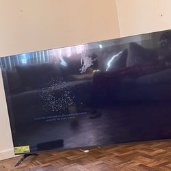 58 Inch Tv And sectional Couch 