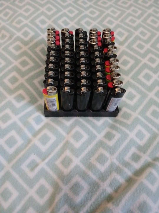 50 Brand New Bic Lighters