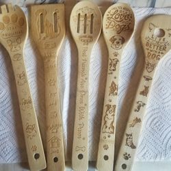 Dog Theme Kitchen spoons 