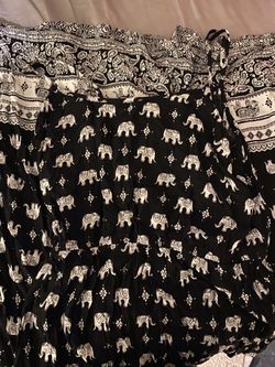 Size Medium Elephant Maxi Dress