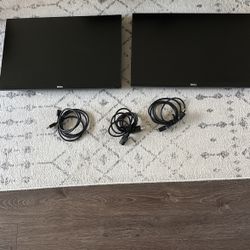 Dual Dell 24inch Monitors. U2415b