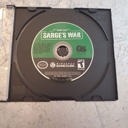 Army Men: Sarge's War Nintendo Gamecube Video Game 