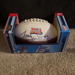 Autographed Tony Dungy  Football