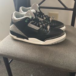 Black And Green Jordan 3s