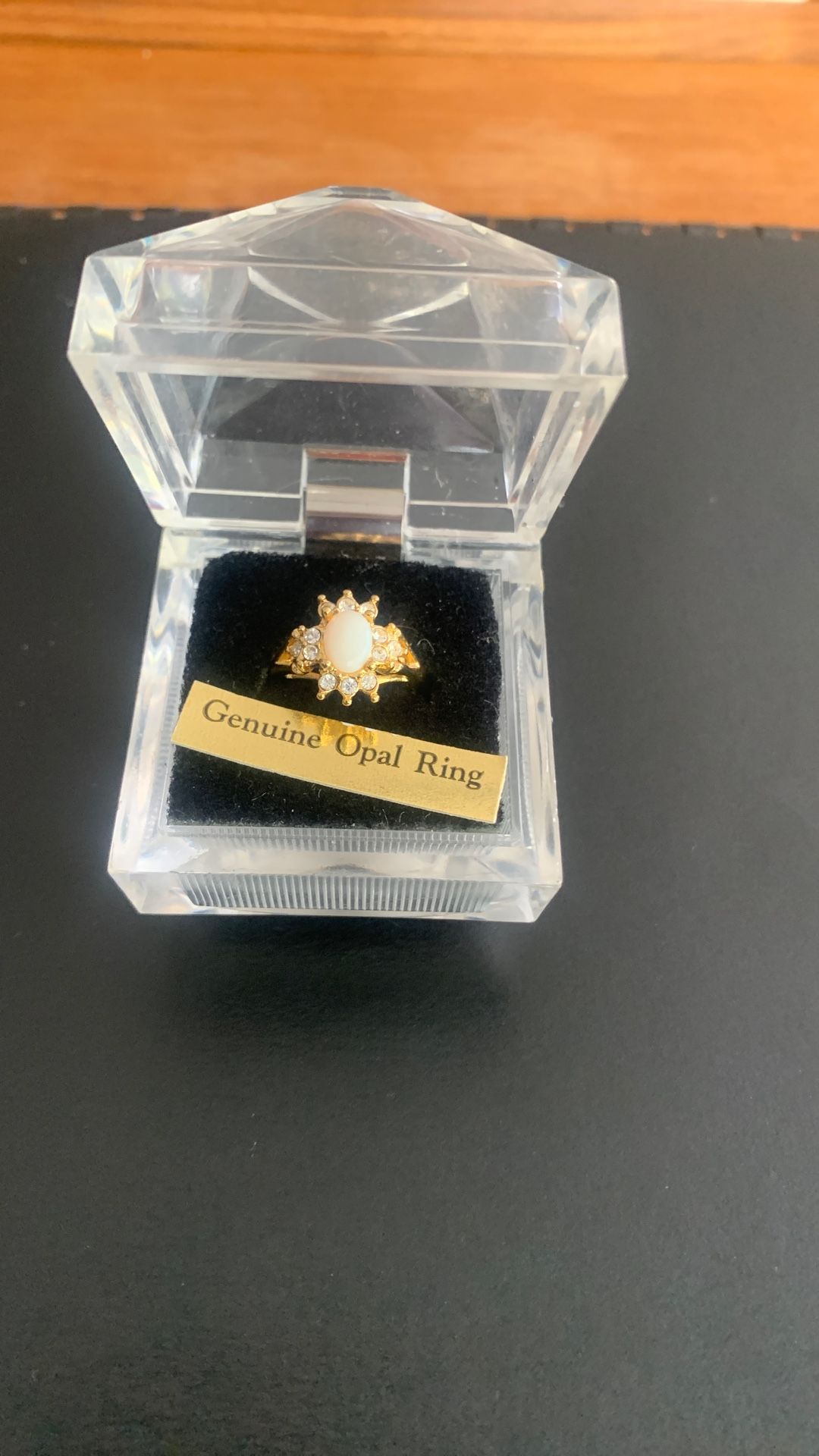 Genuine Opal Ring Size 7