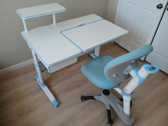 White table for kids.