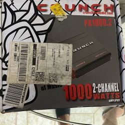 Crunch 2 Channel Watts Amplifier
