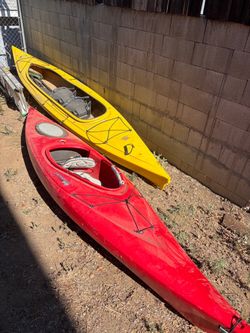 14’ Tandem Kayak and Single Kayak