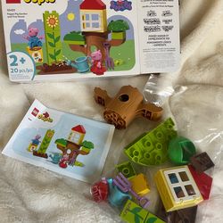 Peppa Pig Duplo set w/ manual and box!