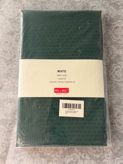 Maxmill Mate Spillproof Tablecloth Hunter Green 60x84