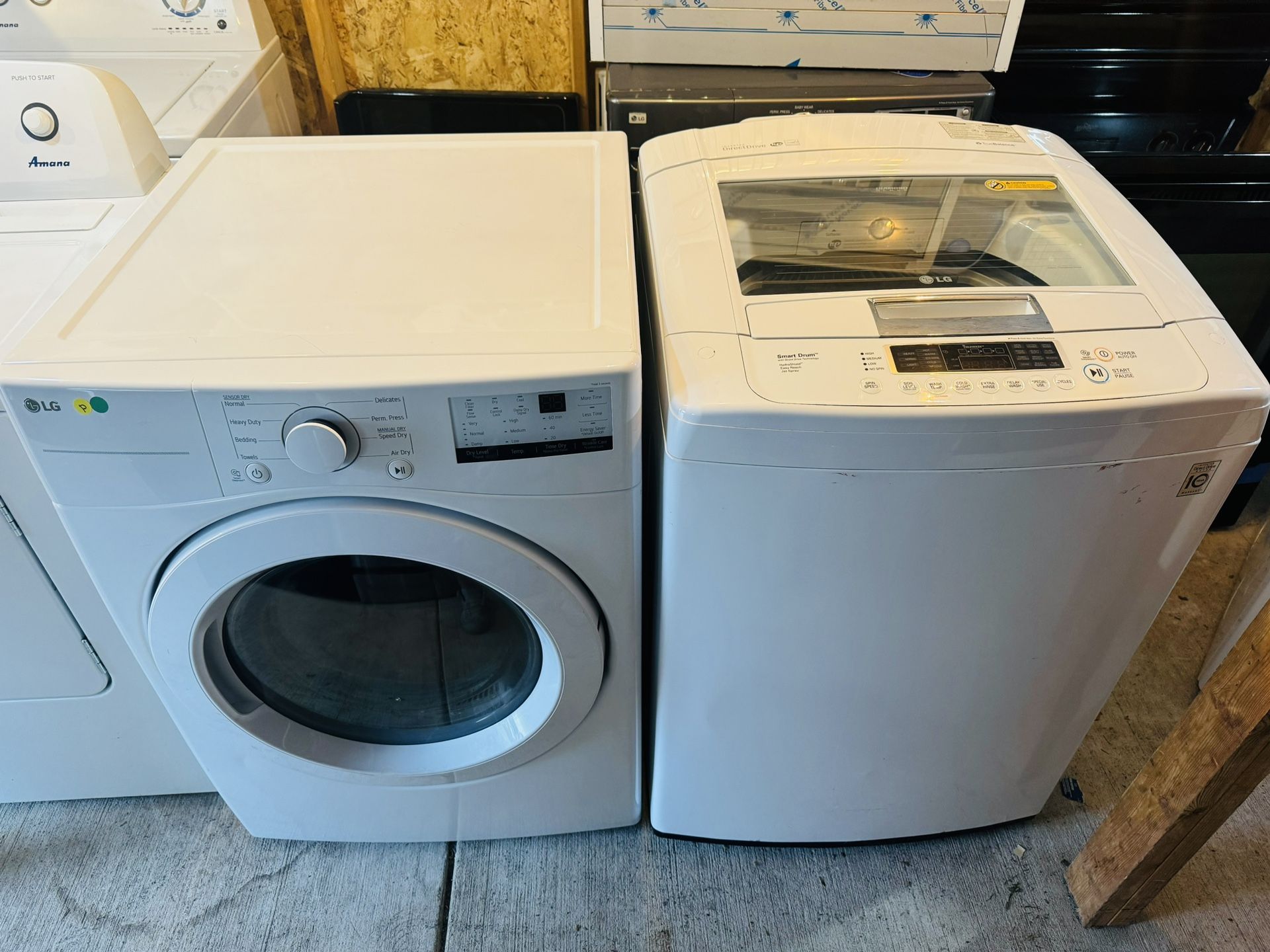 Washer & electric Dryer Sets  