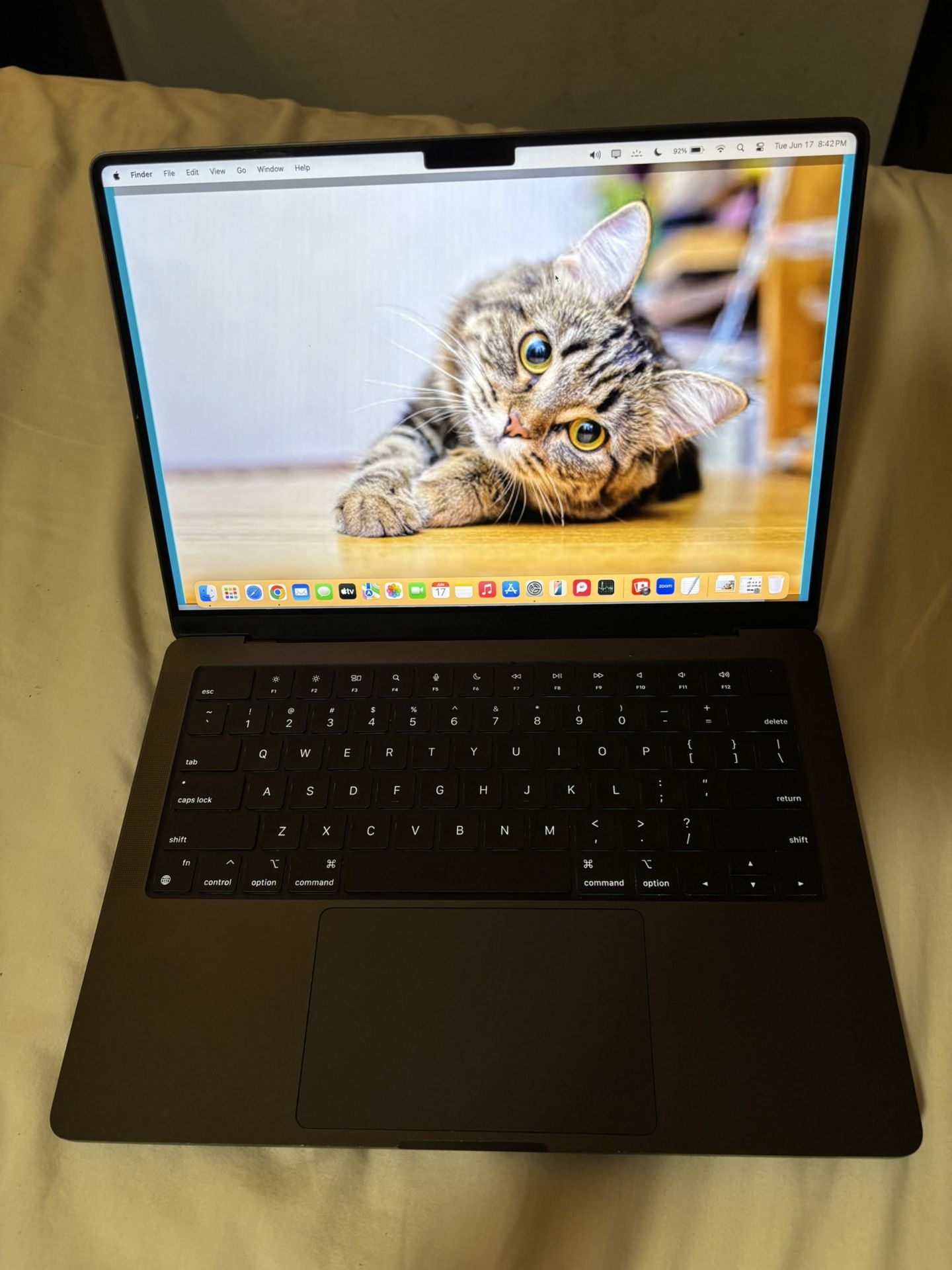 Macbook Pro M4 14 inch Black Barely Used