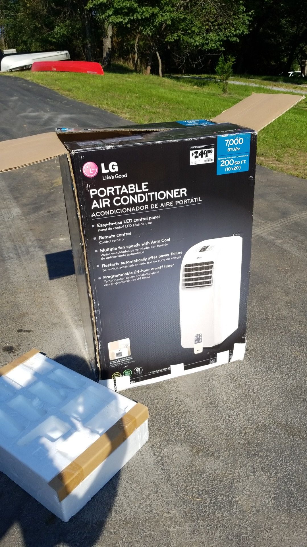 Brand new LG air conditioner