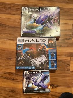 Three new halo Lego mega block set