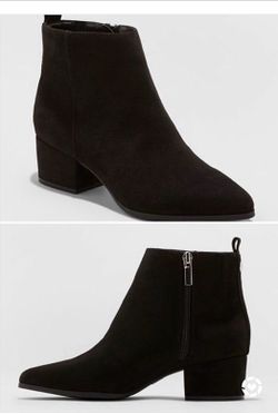 Black booties