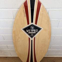 WETPRO WET PRO SKIMBOARD EST 1989 PREMIUM SERIES FIBERGLASS 37" BOARD NEW