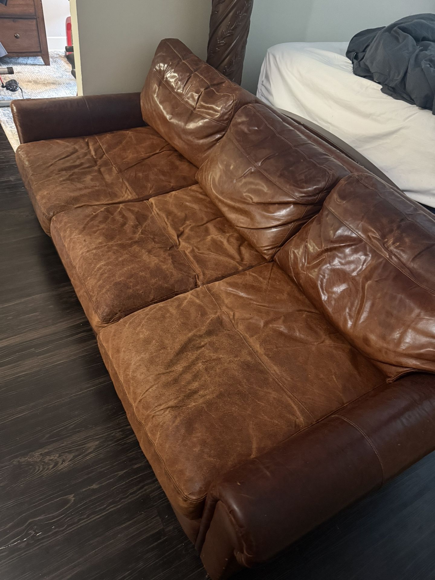 Leather Couch