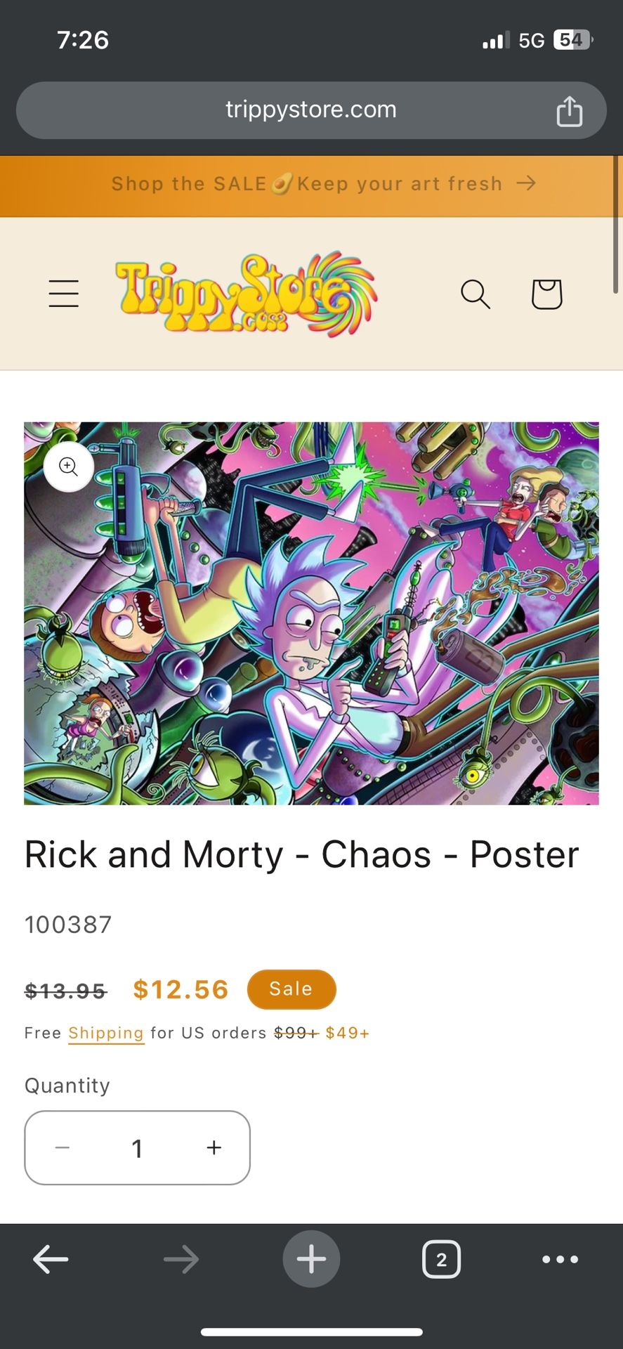 Rick and Morty - Chaos - Poster