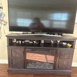 Electric Fireplace TV Stand 