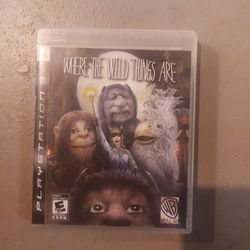 Ps3 Game Where The Wild Things Are Complete 10 Dollars Firm