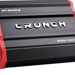 Crunch Ground Pounder GP-2000.2 2000 Watt 2 Channel Amplifier