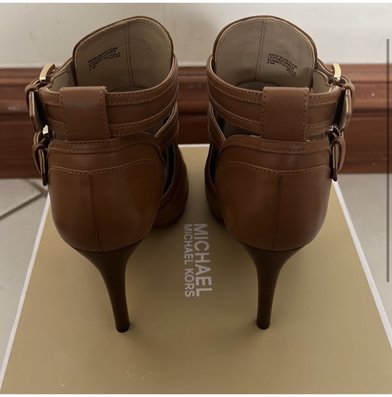 Blaze open toe bootie michael kors sale