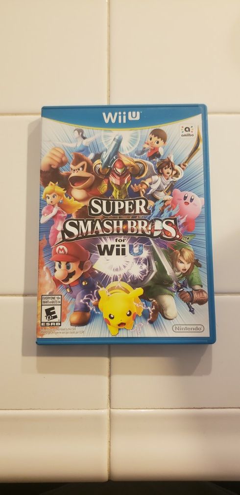 Super Smash Bros (Wii U)(CIB) Very Good Condition $XX
