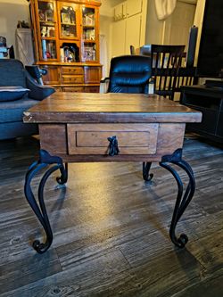 Wooden Side Table