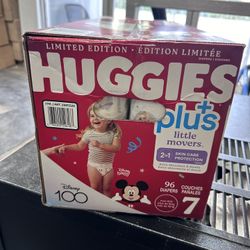 Diapers hughies 7 plus