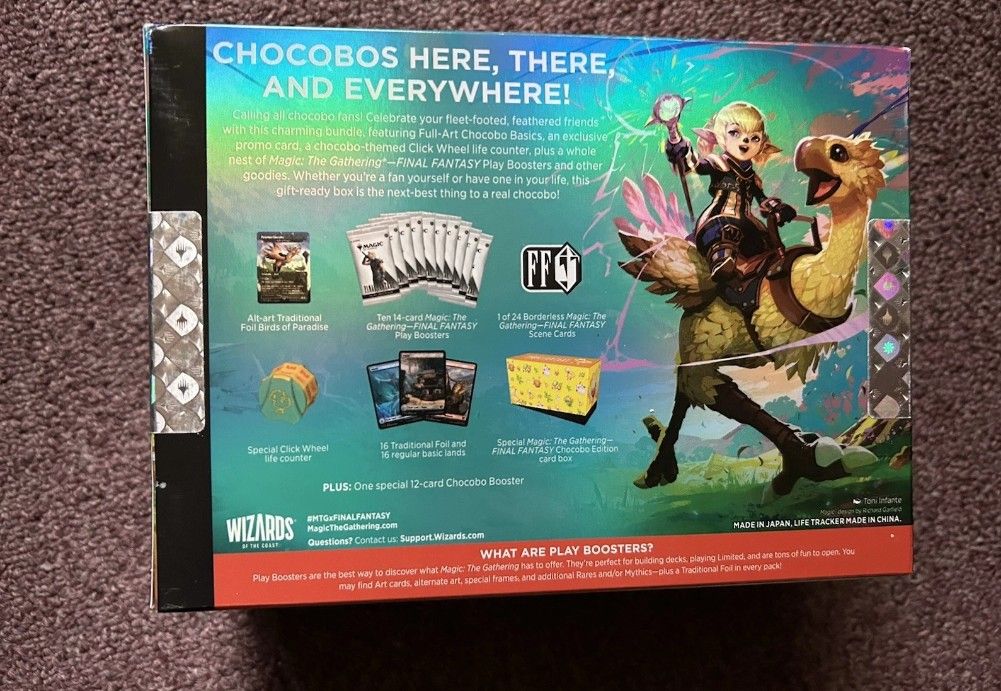 Magic The Gathering Final Fantasy Chocobo Bundle Box