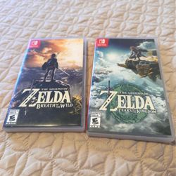 Nintendo Switch 1 bundle with Breath of The Wild, Tears of The Kingdom and Pro Controller
