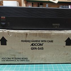 Adcom  2 Channel Amp 